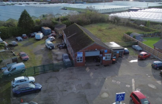 Plot with Planning in Whitestake Garage photo